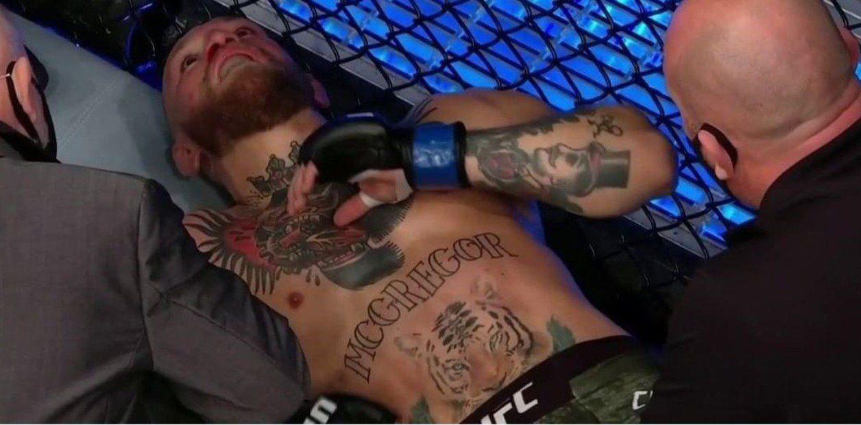 VIDEO Conor McGregor sufrioacute en su regreso y cayoacute por nocaut ante Dustin Poirier