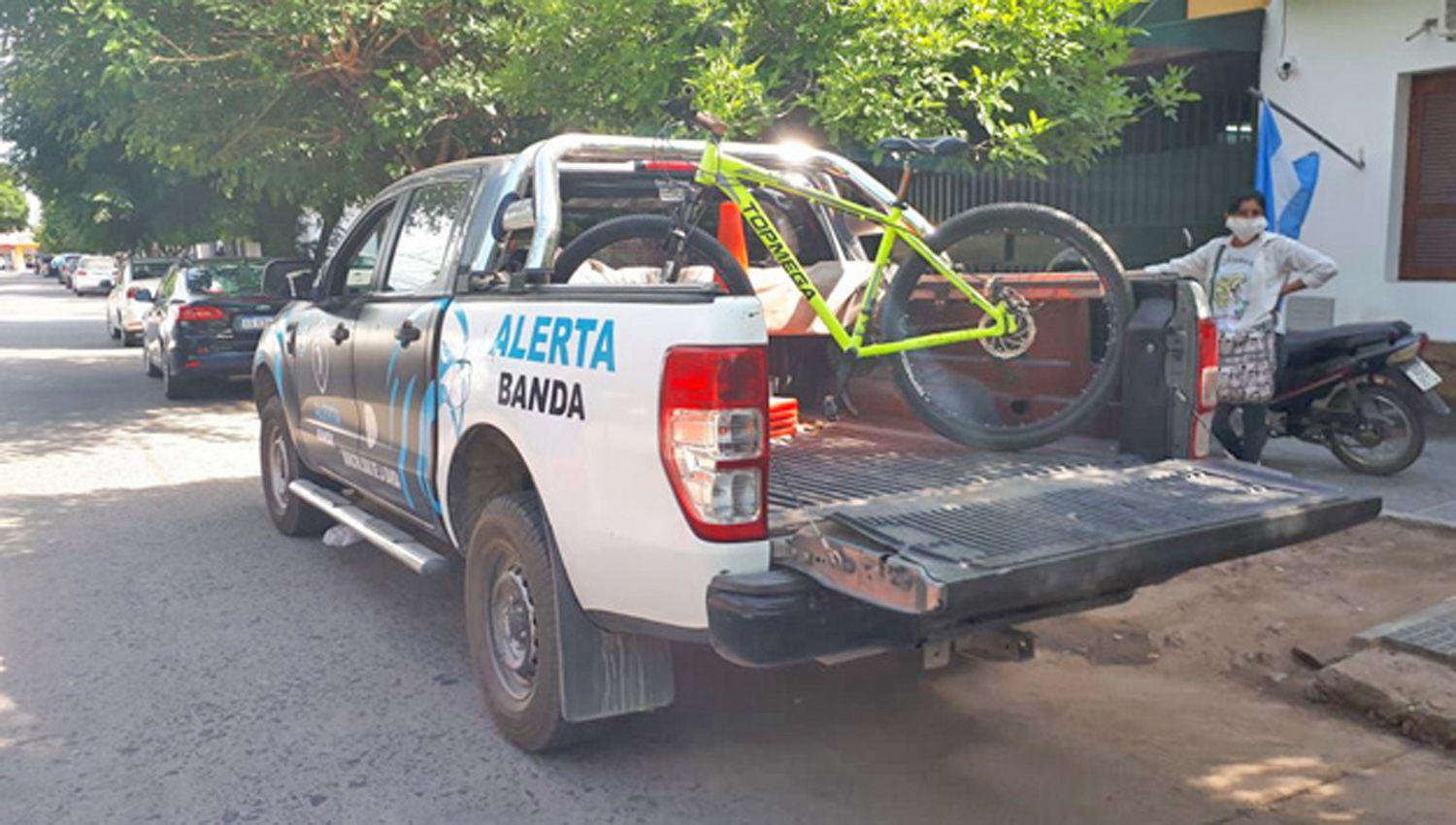Recuperan una bicicleta valuada en maacutes de 35 mil que habiacutea sido robada horas antes