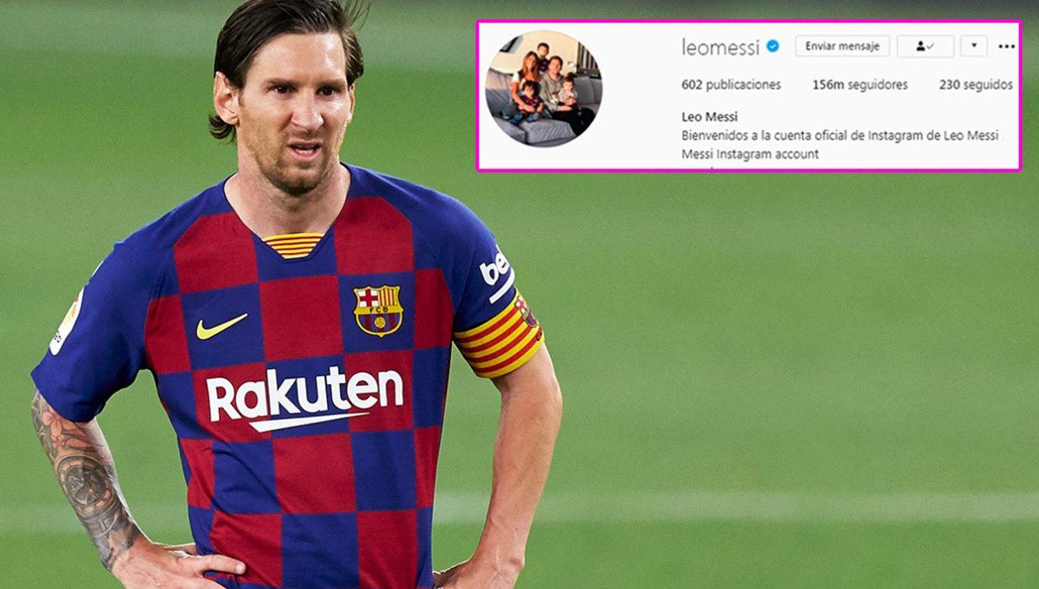 Messi gana una fortuna por cada publicacioacuten en Instagram