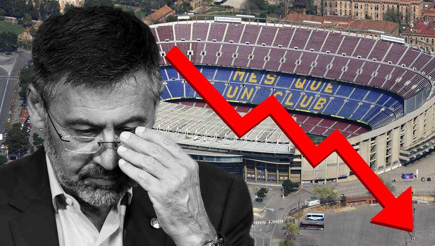 Barcelona iquesta un paso de la quiebra