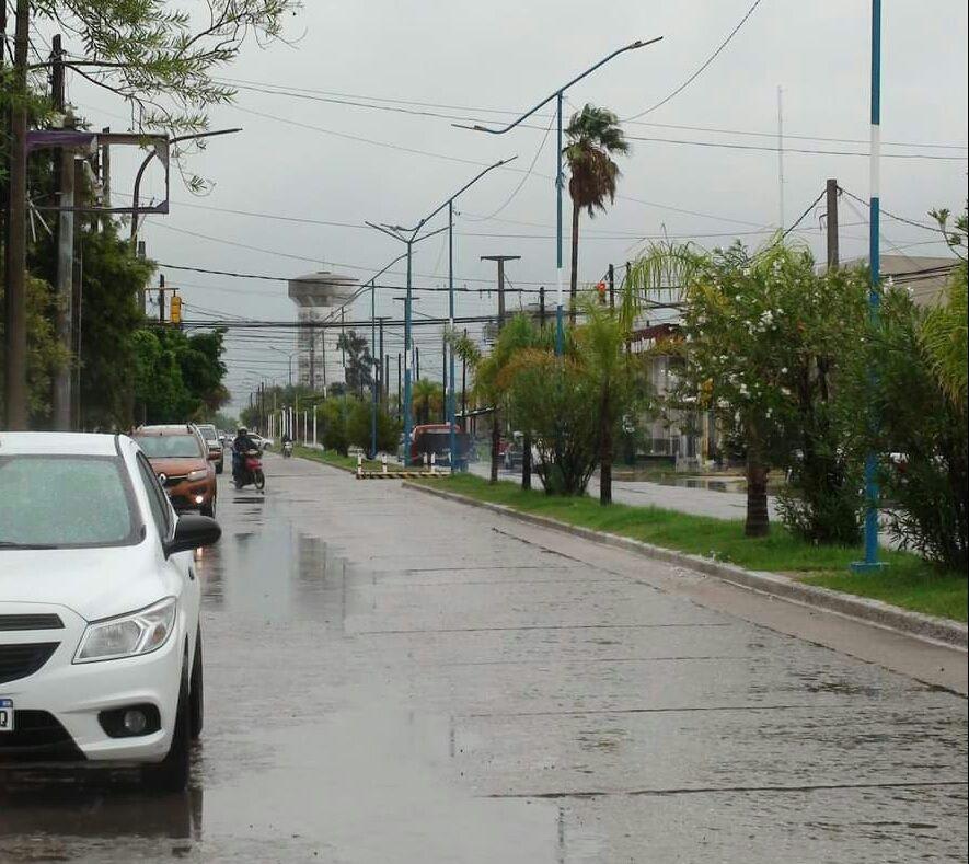 La lluvia es la protagonista central en todo el sudeste de Santiago del Estero
