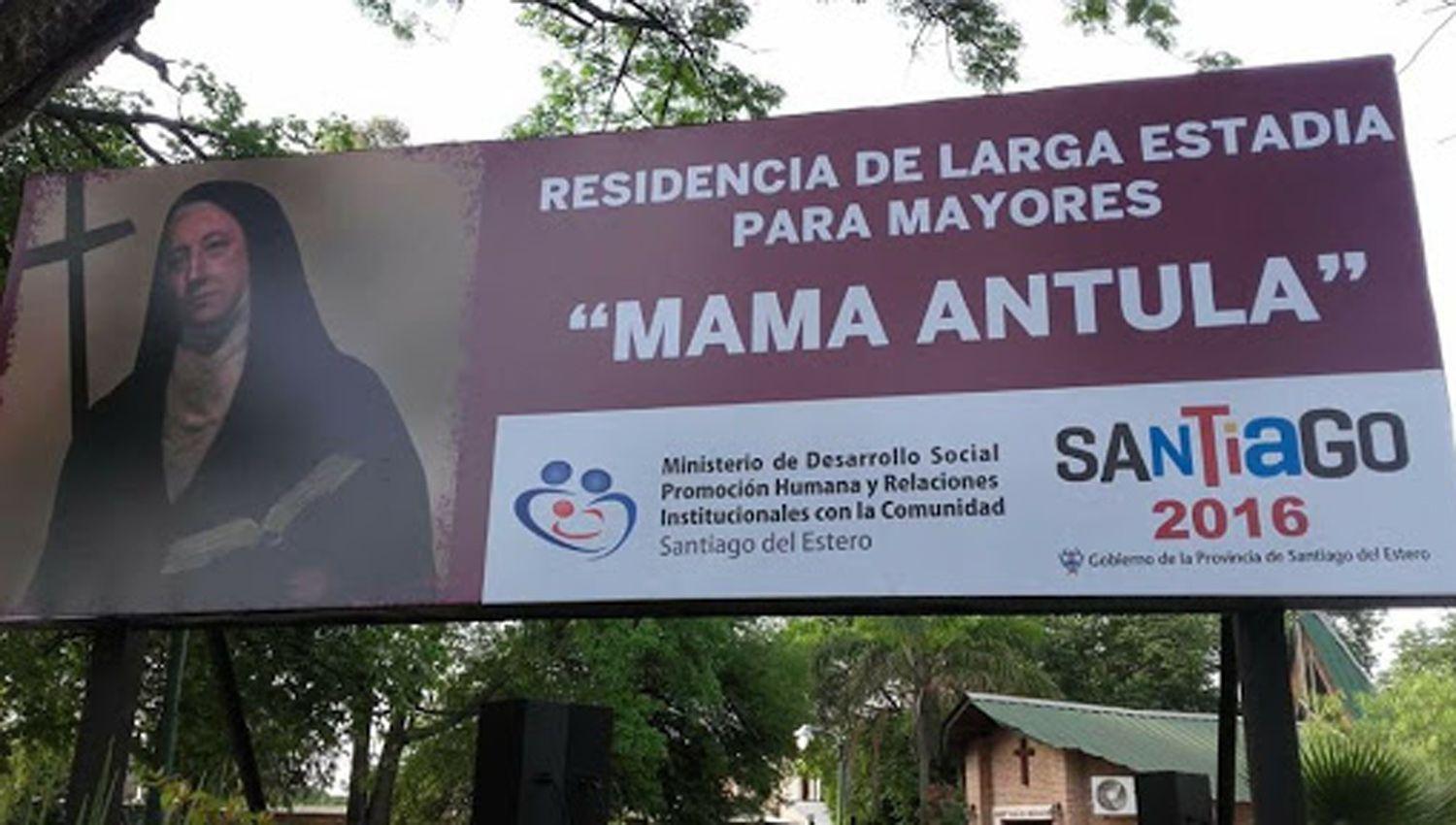 La Banda- La Residencia Mama Antula efectuoacute una intervencioacuten domiciliaria