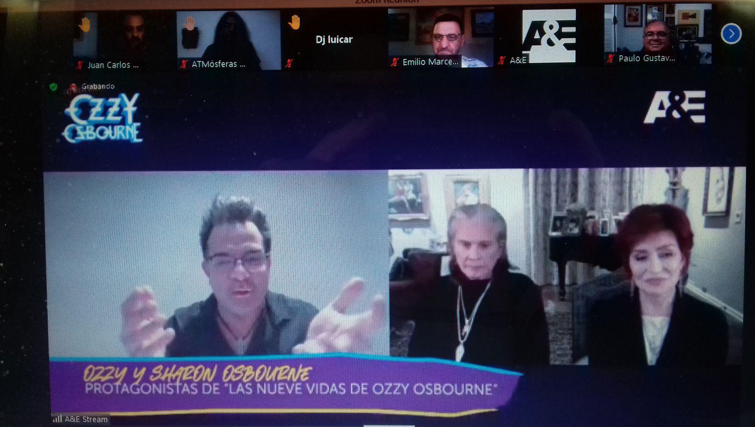 Ozzy Osbourne desde el living de su casa reveloacute a EL LIBERAL y a cientos de medios latinoamericanos la trama del documental que el 15 de marzo estrenaraacute la sentildeal AE