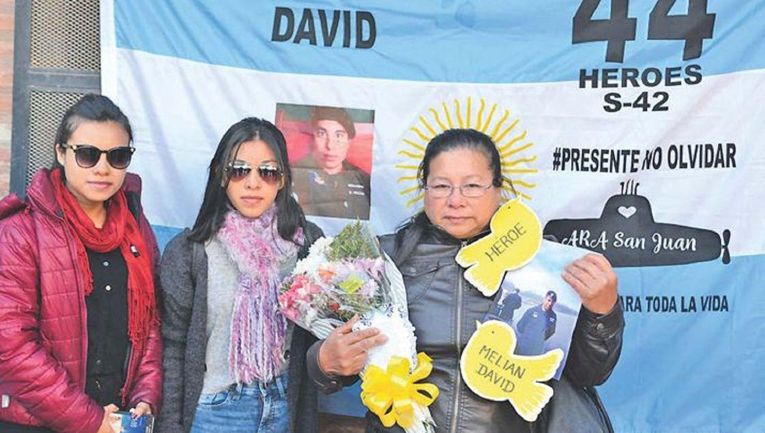 La madre y las hermanas de David Meli�n ser�n una de las familias indemnizadas tras el fatal desenlace del submarino y todos sus ocupantes
