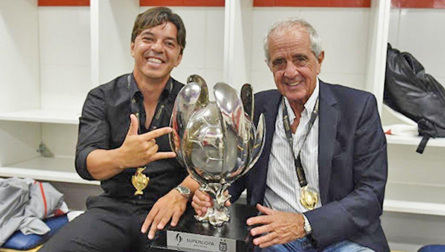 DOnofrio y Gallardo conformaron una sociedad exitosa en River Plate en los �ltimos años