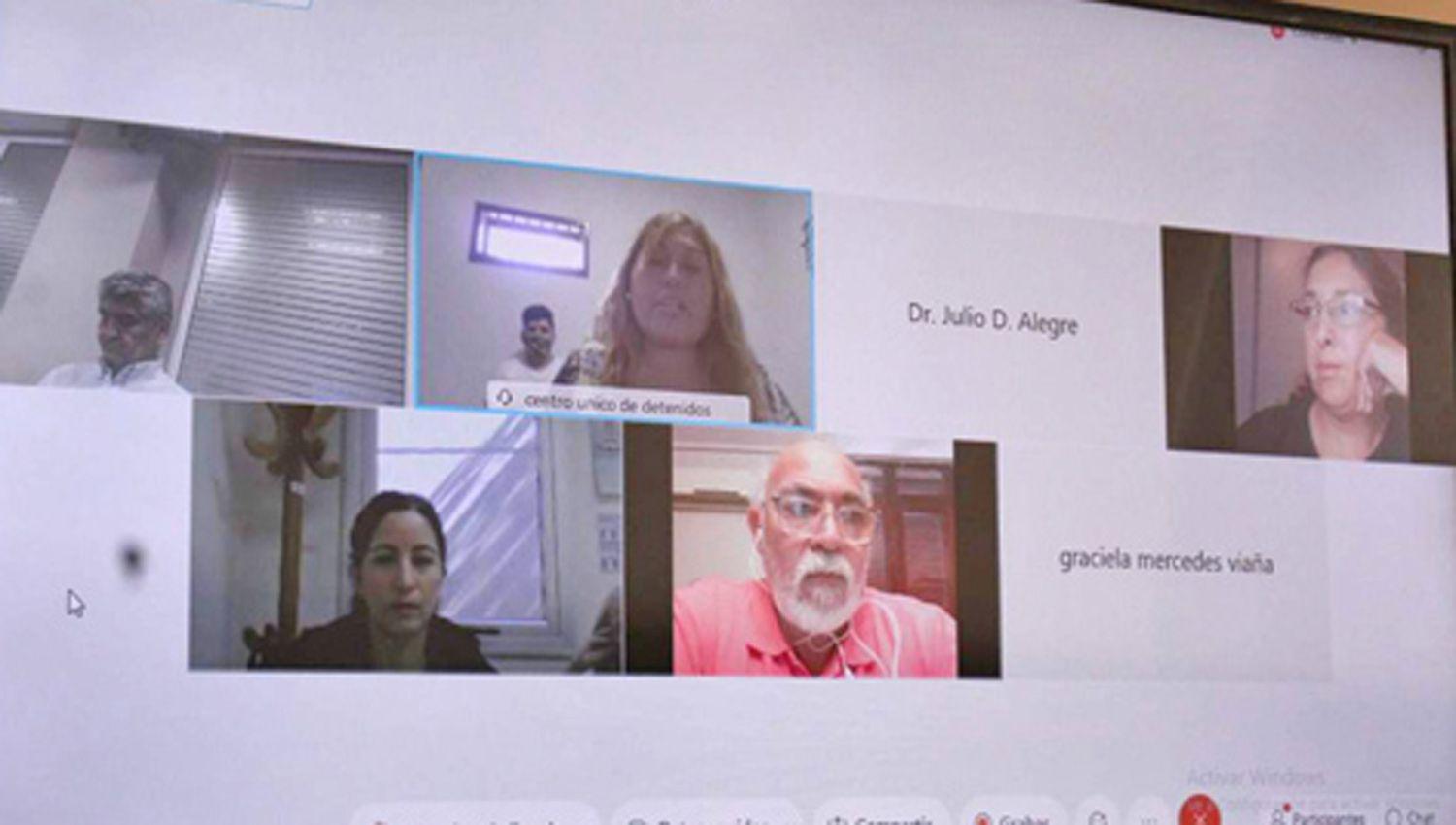 Las audiencias se desarrollaron de forma virtual con la
participación de todas las partes en el debate