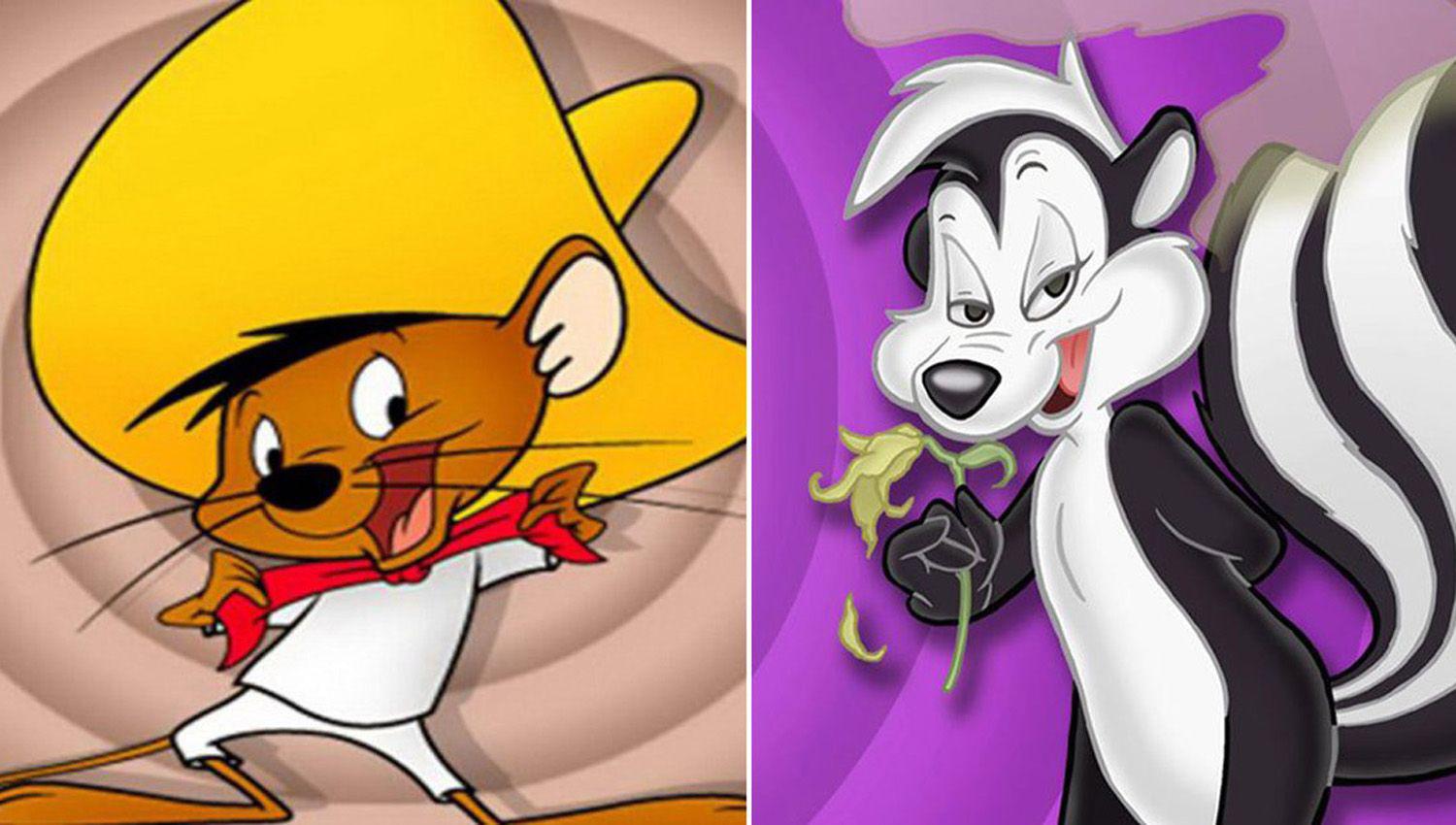 Piden eliminar a Pepe Le Pew y Speedy Gonzales de los dibujitos por fomentar el acaso y el racismo
