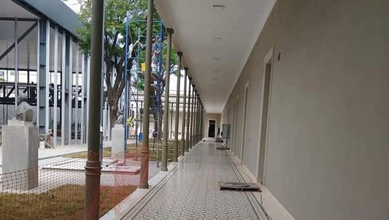 La remodelacioacuten del Colegio Absaloacuten Rojas estariacutea terminada a fines de abril
