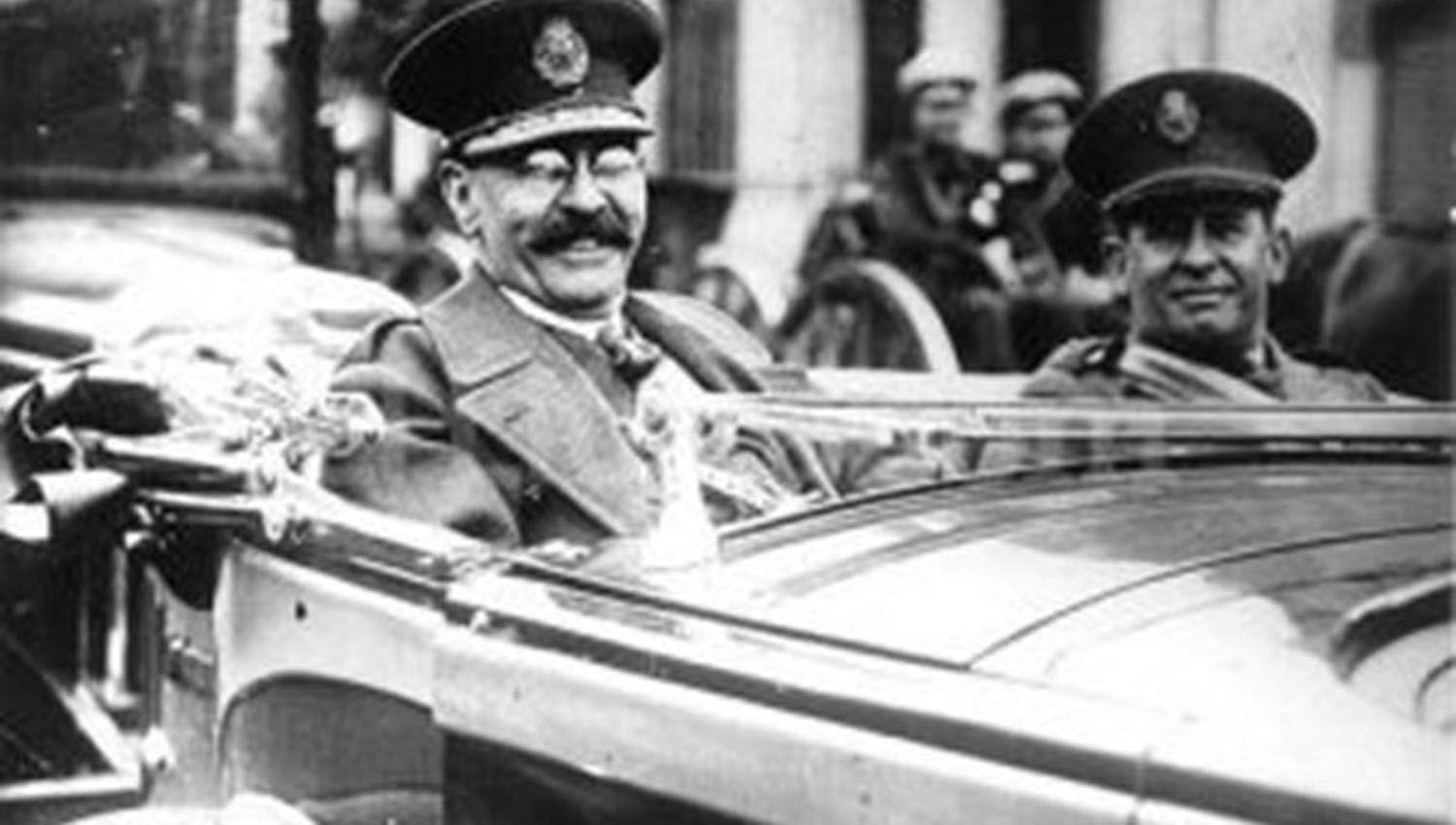 Uriburu rumbo a la Casa Rosada 