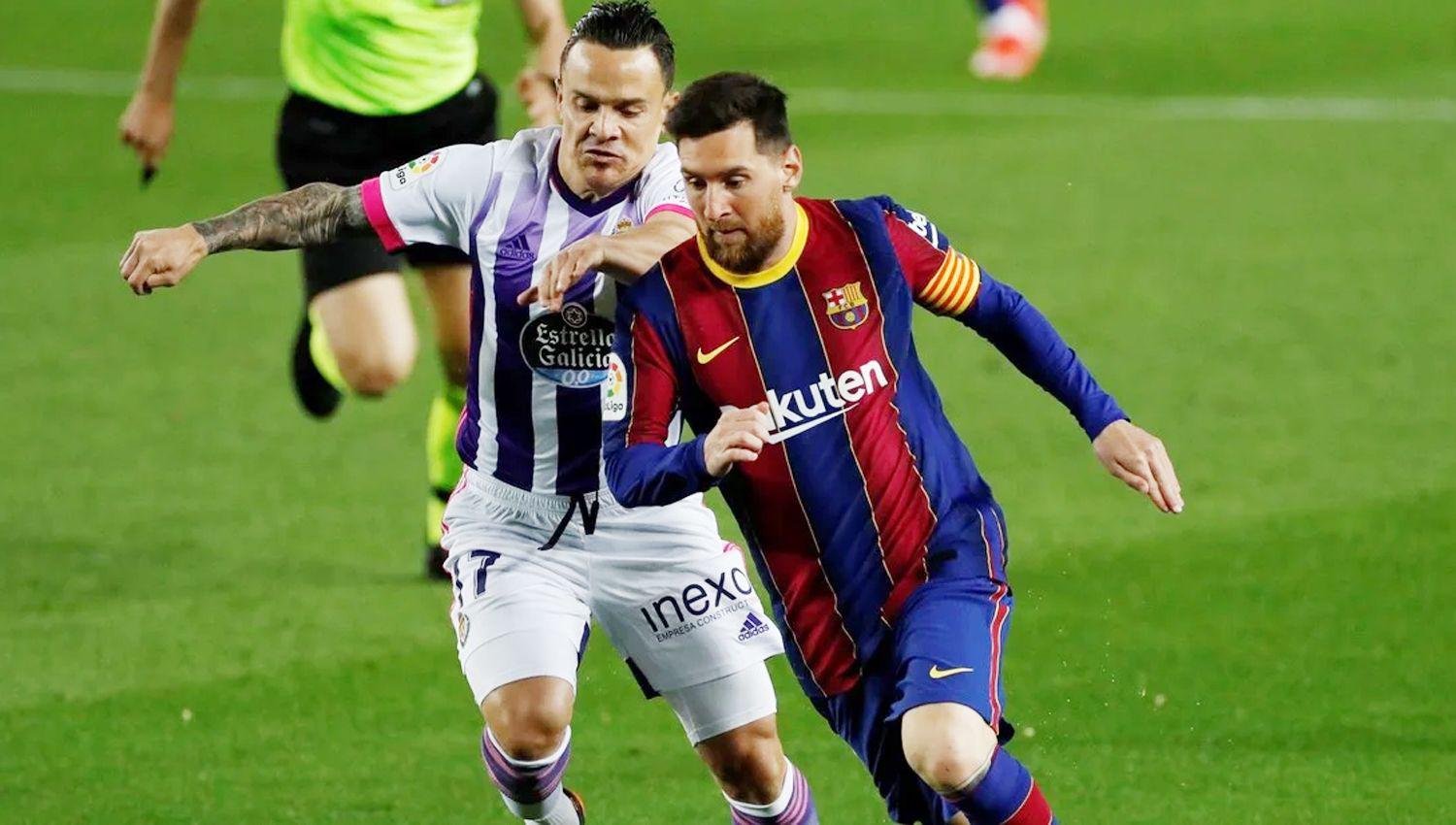 El Barcelona de Messi derrotoacute al Valladolid