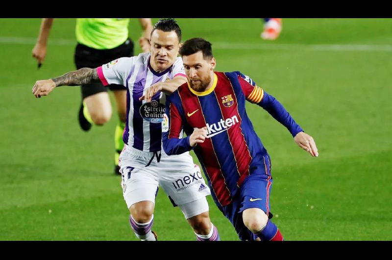 El Barcelona de Messi derrotoacute al Valladolid
