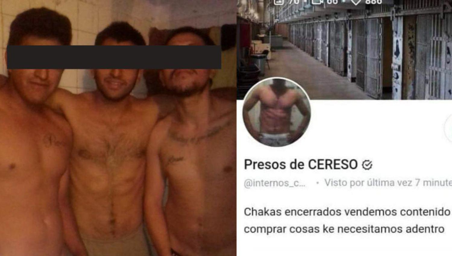 Presos hot- crearon una cuenta de OnlyFans y venden fotos eroacuteticas desde la caacutercel