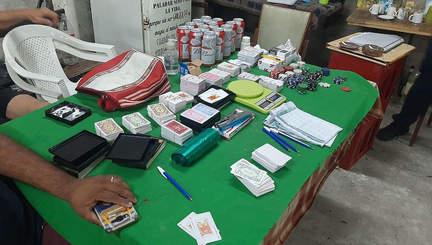 Las Termas- detectan una casa de juego clandestino y detienen al duentildeo y organizador