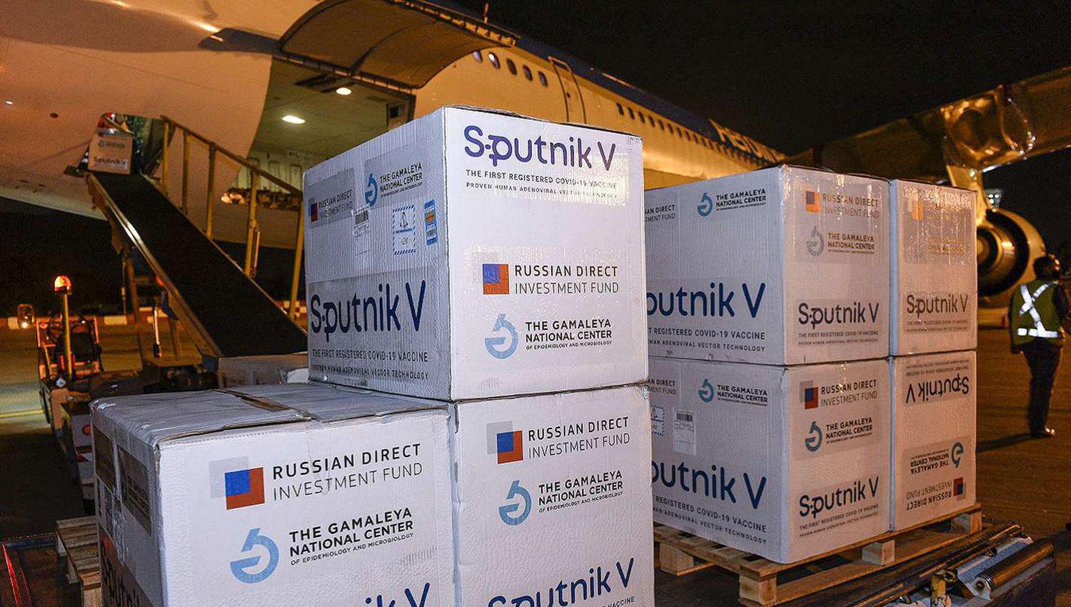 Coronavirus en la Argentina- Llegaron 800 mil dosis de Sputnik V provenientes de Moscuacute