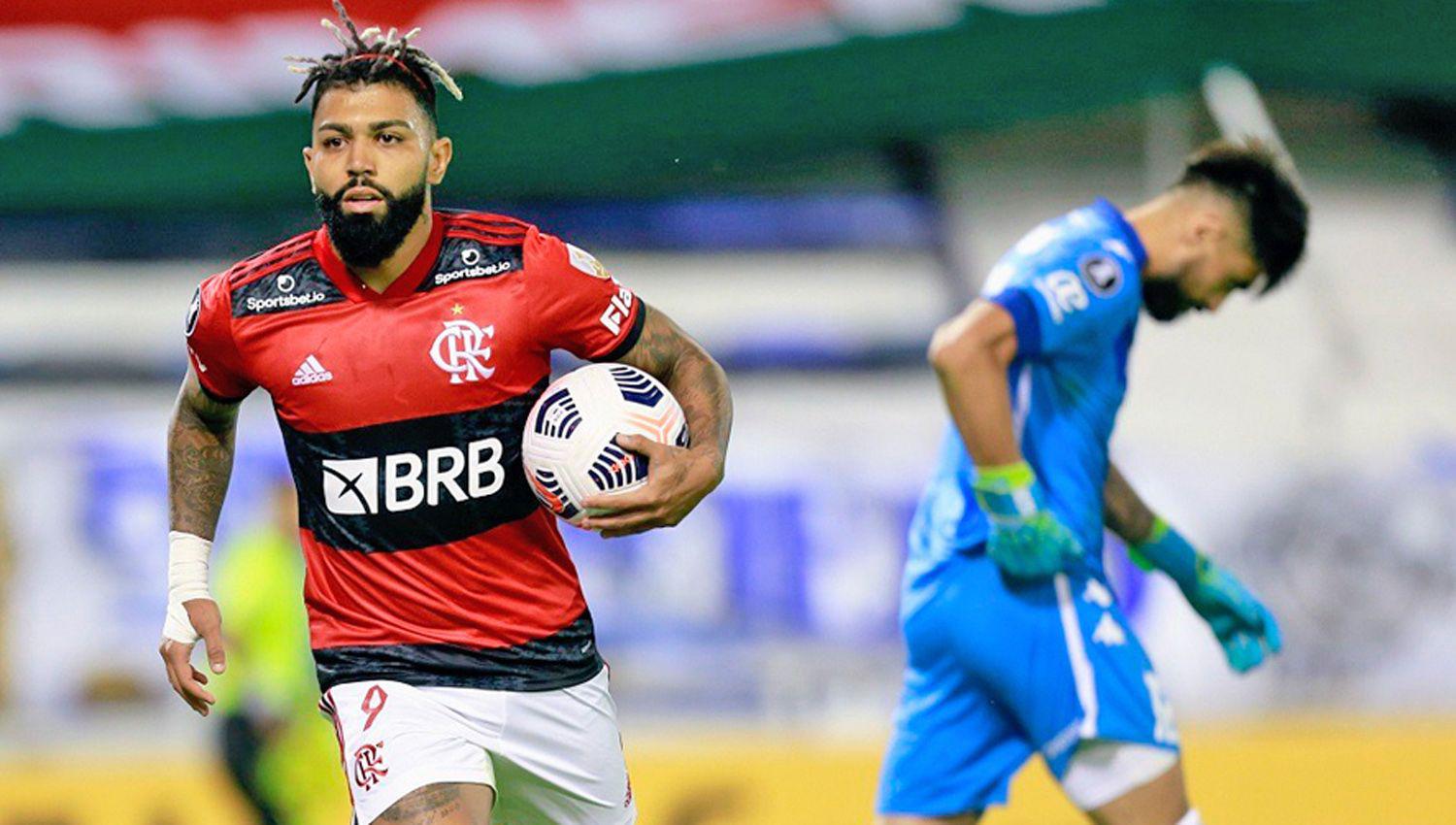 Veacutelez ganaba 2 a 1 pero Flamengo lo dio vuelta en Liniers