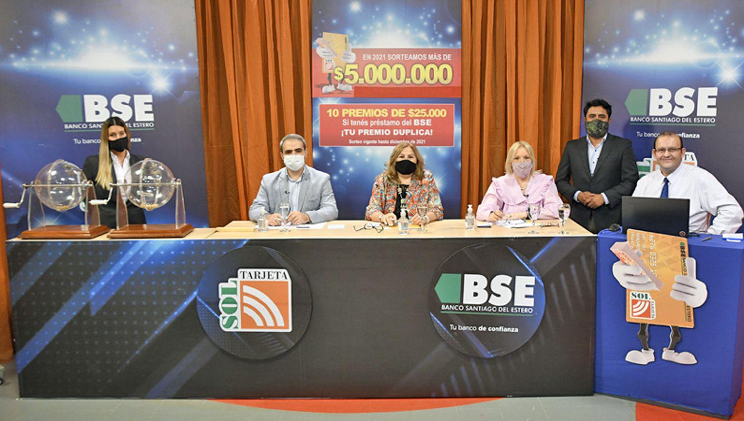 Tarjeta Sol y BSE repartieron 375 mil pesos en premios