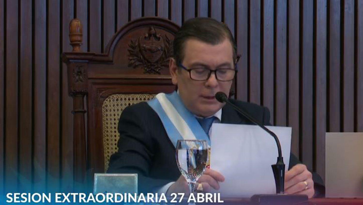 Zamora brindoacute su mensaje anual desde la Legislatura- el discurso completo
