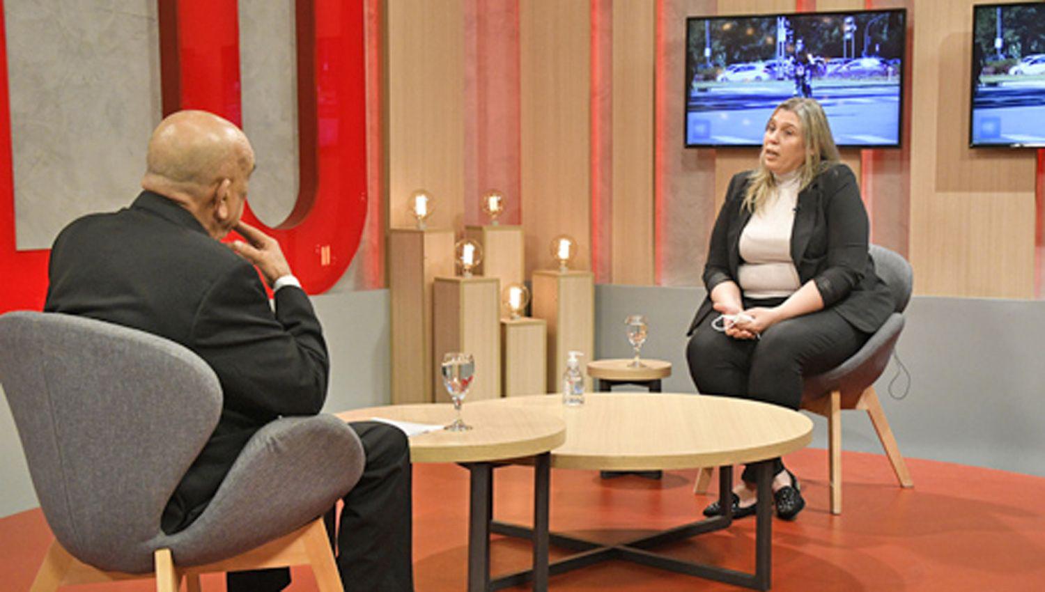 La Dra Coronel fue entrevistada en el programa Libertad
de Opinión que se emite por Canal 7 de Santiago del Estero