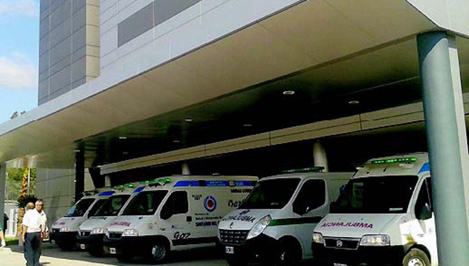 Medina quedó internada en el centro de salud Y le realizarn
estudios complejos