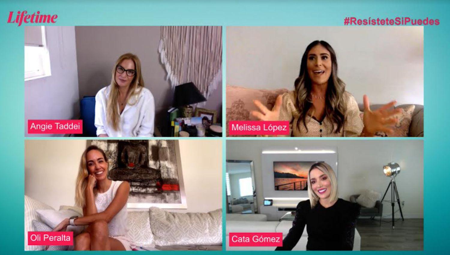 EL LIBERAL en el lanzamiento virtual de ldquoResiacutestete si puedes la campantildea de Lifetime para promover sus peliacuteculas con una perspectiva muy femenina