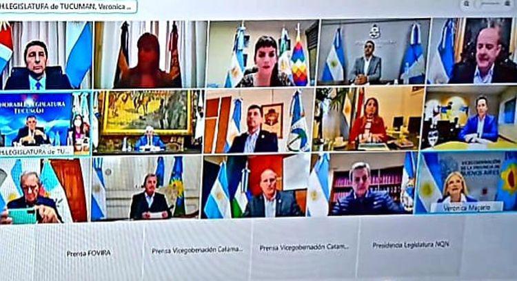 Silva Neder fue elegido en cargo clave en el Foro de los Vicegobernadores