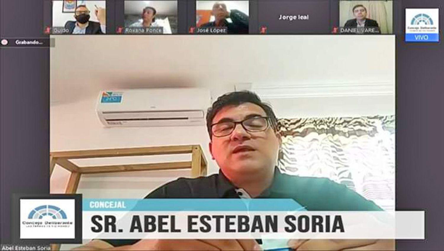 Vía zoom el Concejo Deliberante de Las Termas tomar� una
postura sobre la situación de Abel Soria