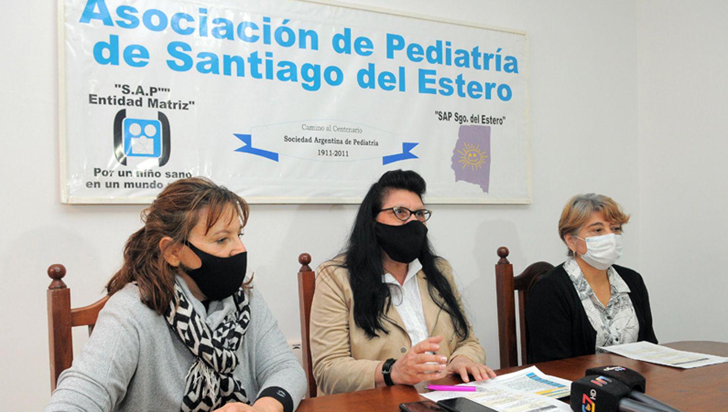 Miembros de la Asociación de Pediatría informaron sobre la realización de la capacitación