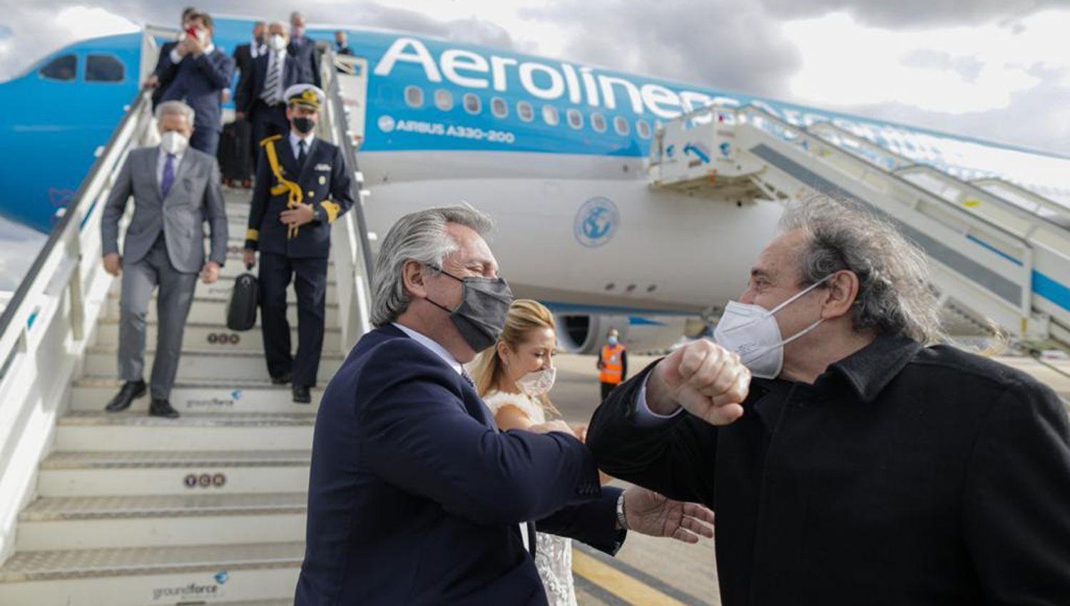 Alberto Fernaacutendez ya estaacute en Madrid para continuar su gira europea