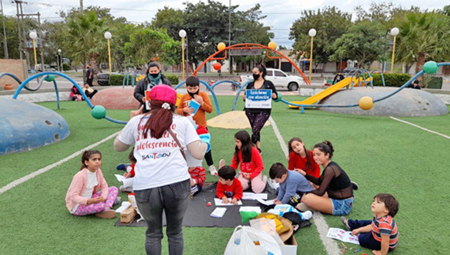 Concretan una jornada de promocioacuten de los Derechos de los Nintildeos