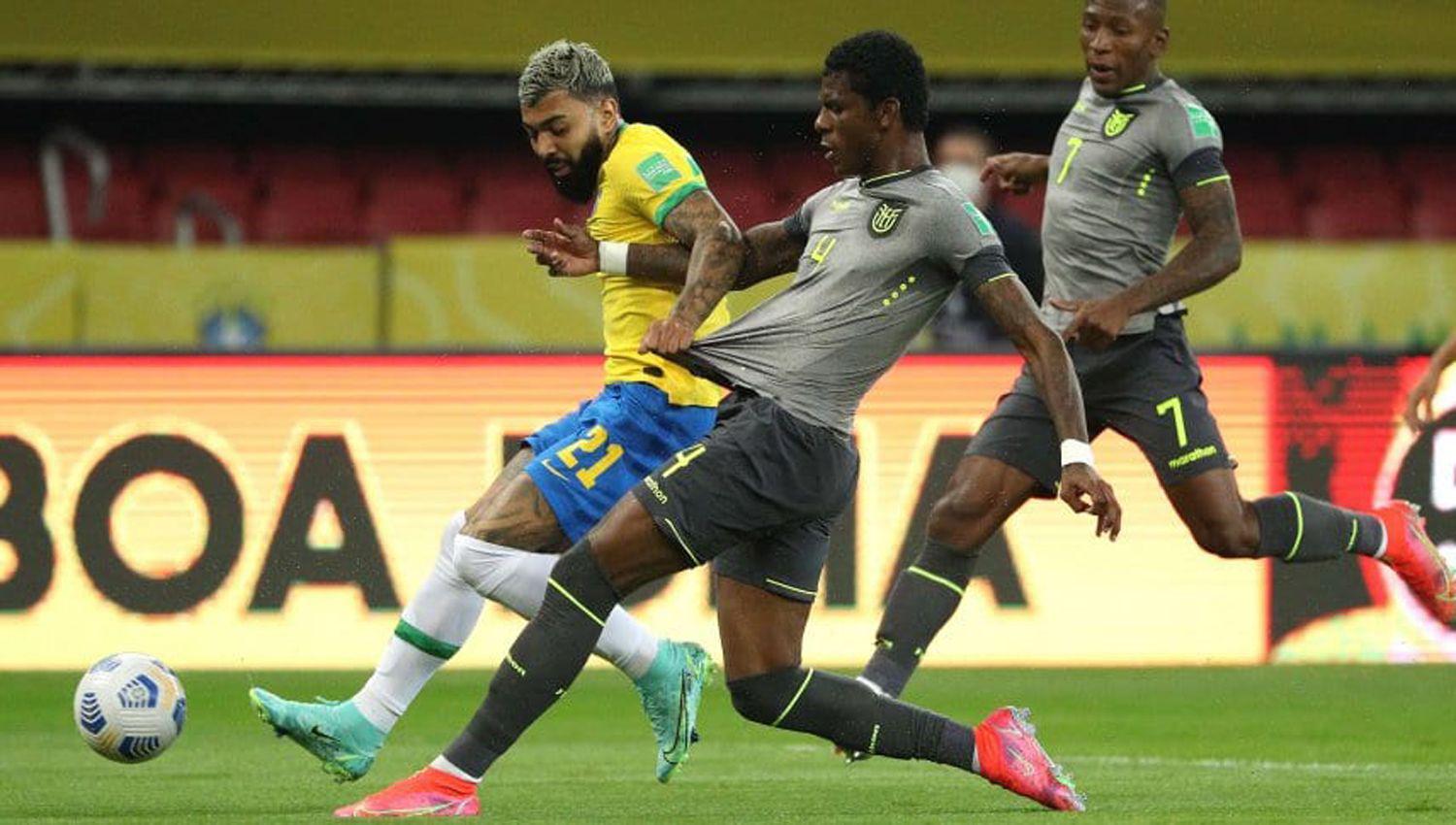 Brasil le ganoacute a Ecuador y sigue con puntaje perfecto en las Eliminatorias