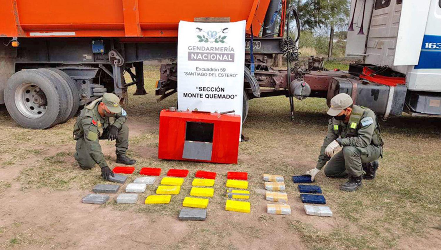 La cocaína era ingresada al país por la frontera entre Salta y Bolivia