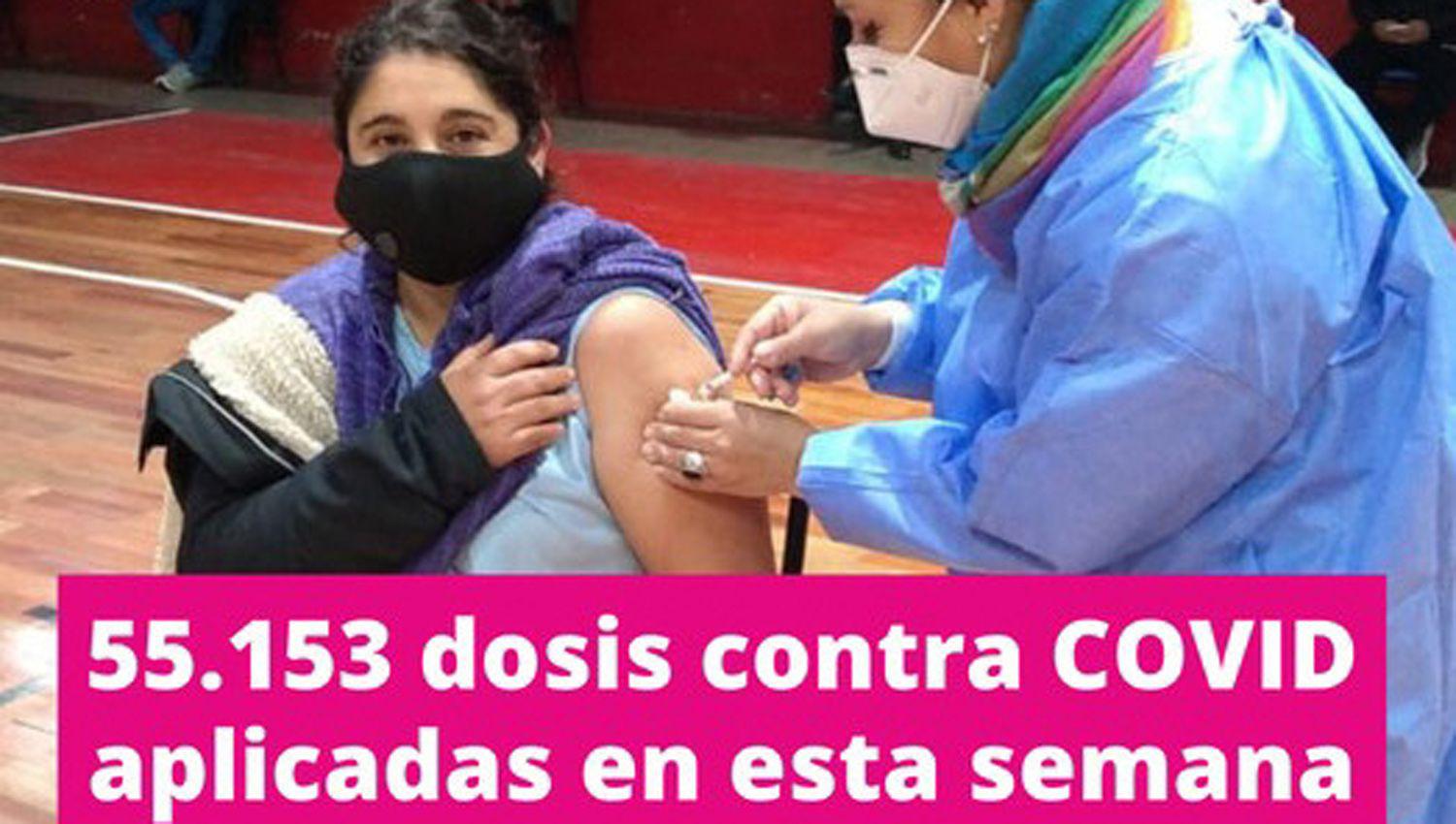 El Ministerio de Salud de la provincia destacoacute la vacunacioacuten reacutecord
