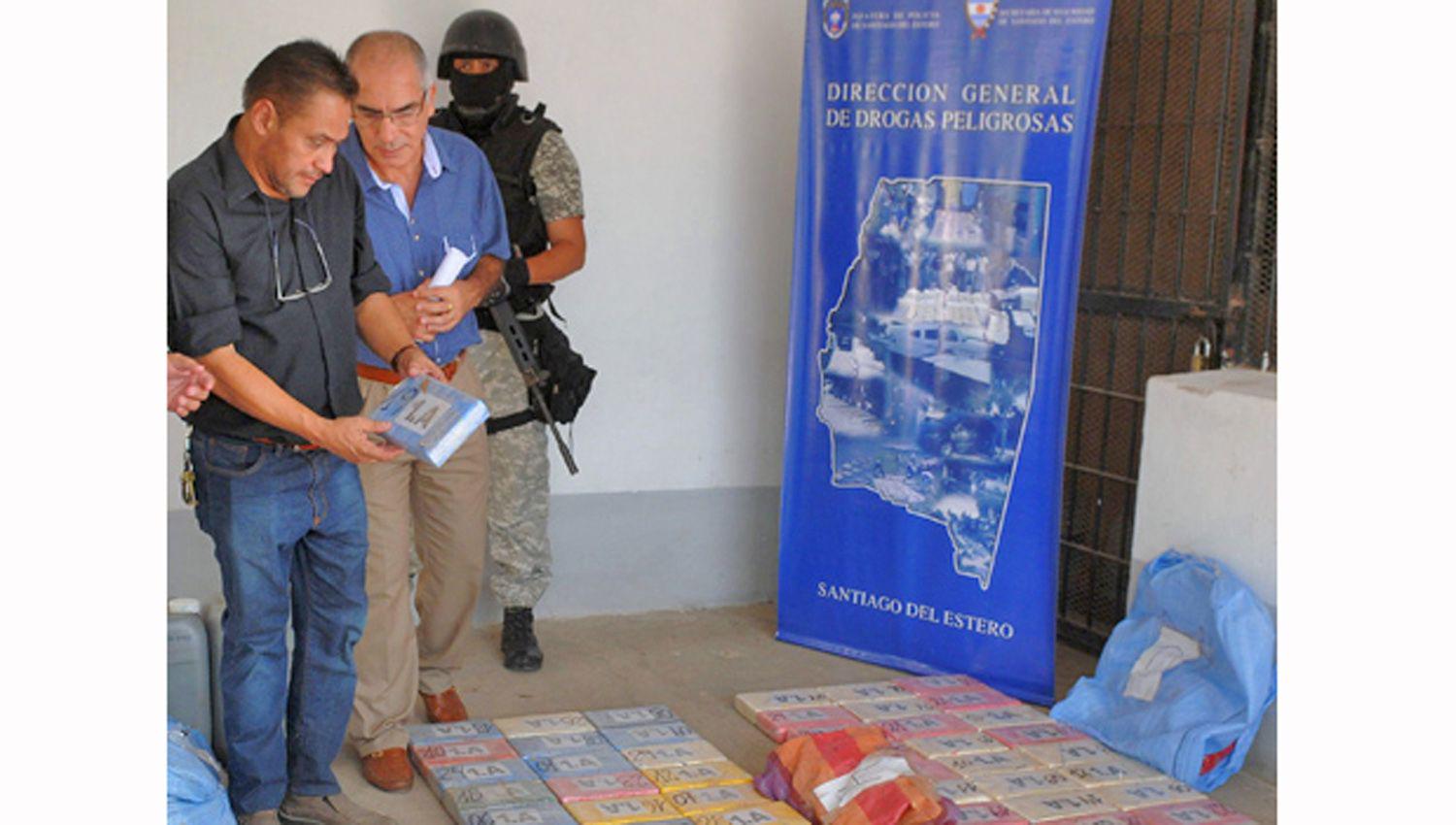 Drogas incautó la cocaína merced al informe de Gendarmería