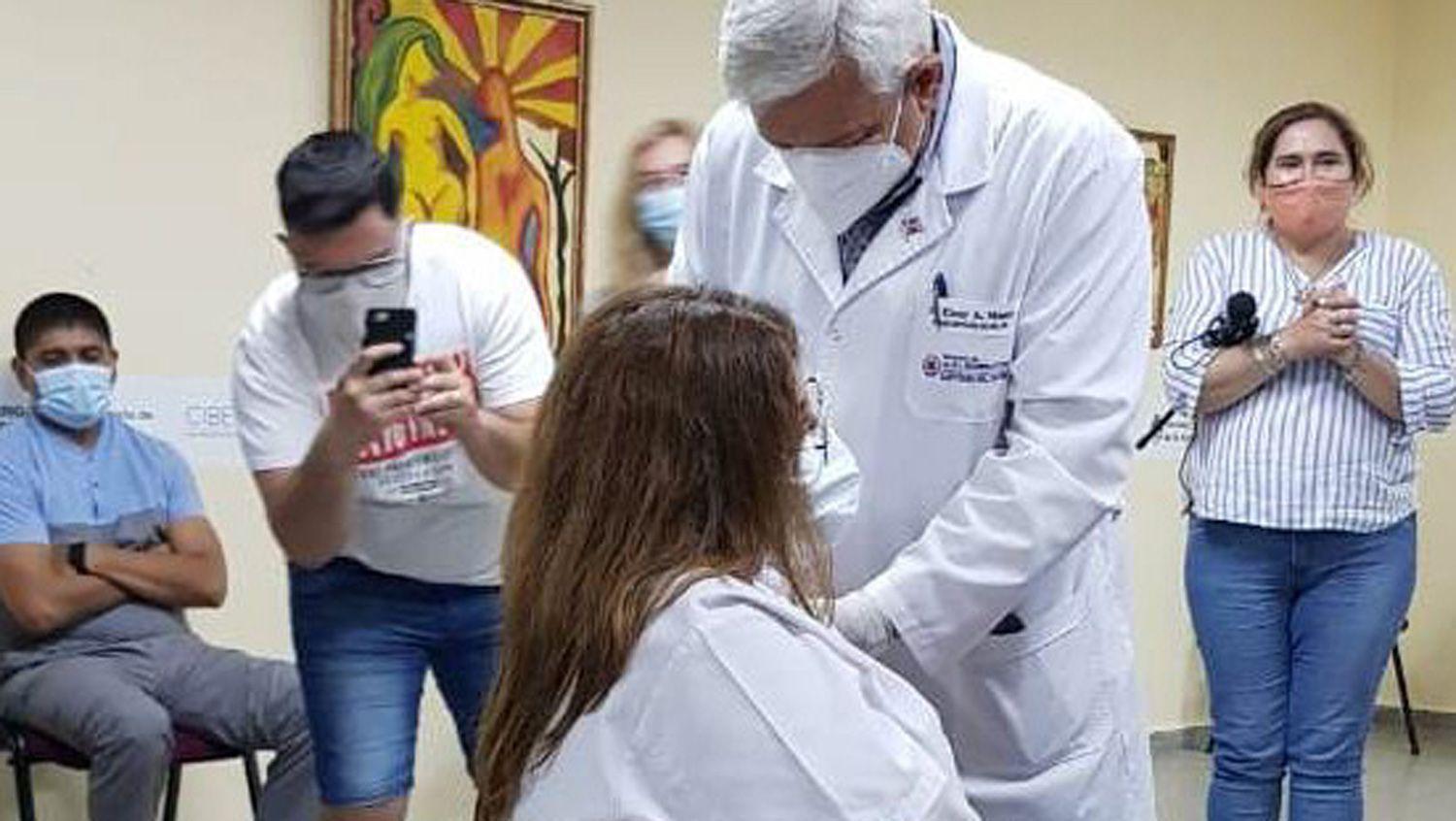 Santiago del Estero estaacute entre las primeras provincias en vacunar desde los 35 antildeos