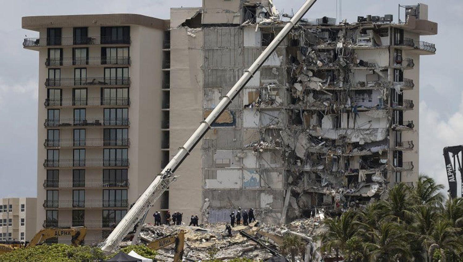 Derrumbe en Miami- hallan maacutes cuerpos y los muertos ascienden a nueve