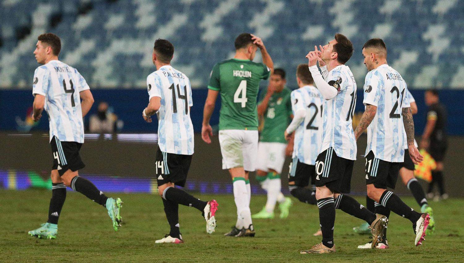 Argentina llega en buena forma a cuartos de final