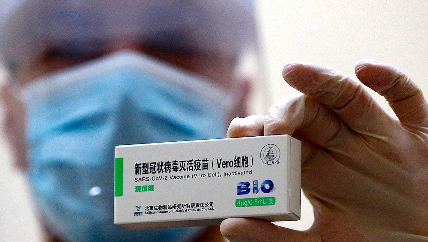 Llegan hoy otras 800000 dosis de Sinopharm para avanzar con la vacunacioacuten