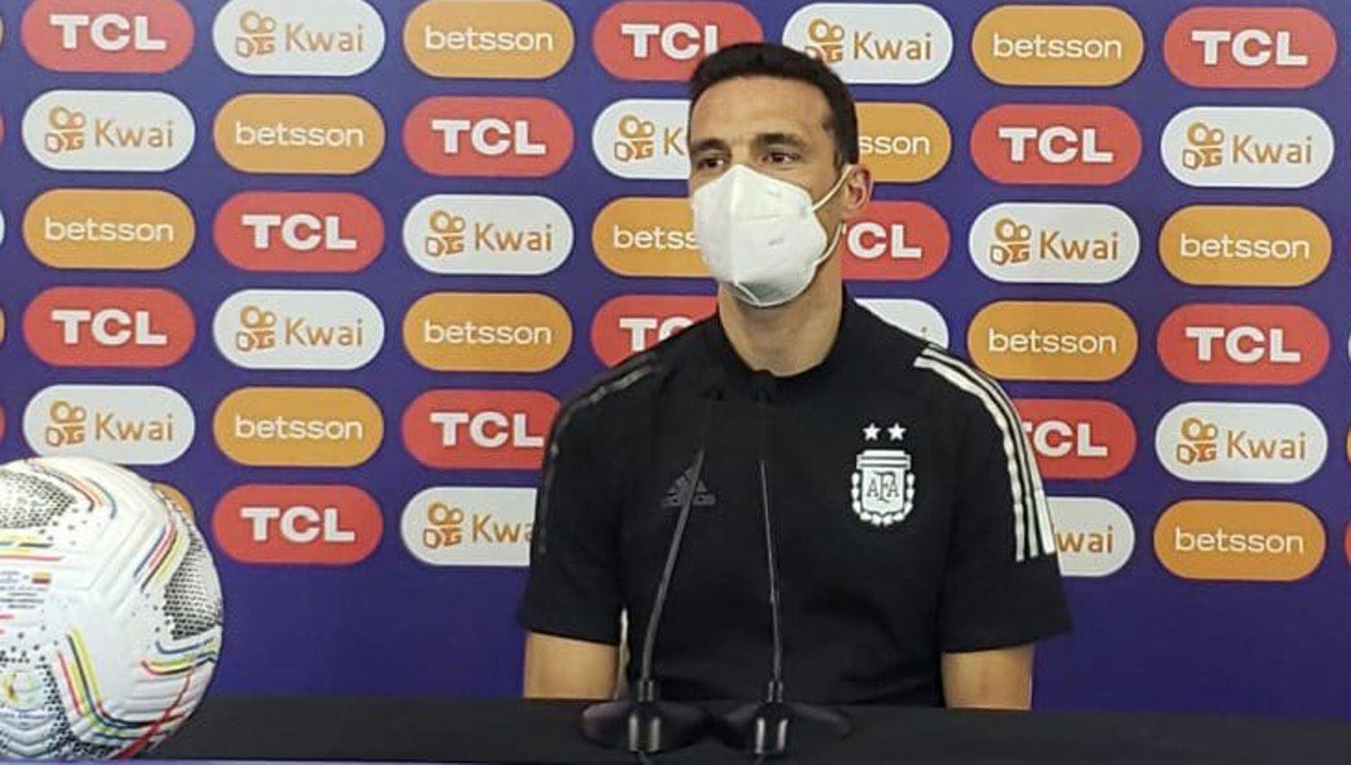 Lionel Scaloni- Queremos llegar a la final