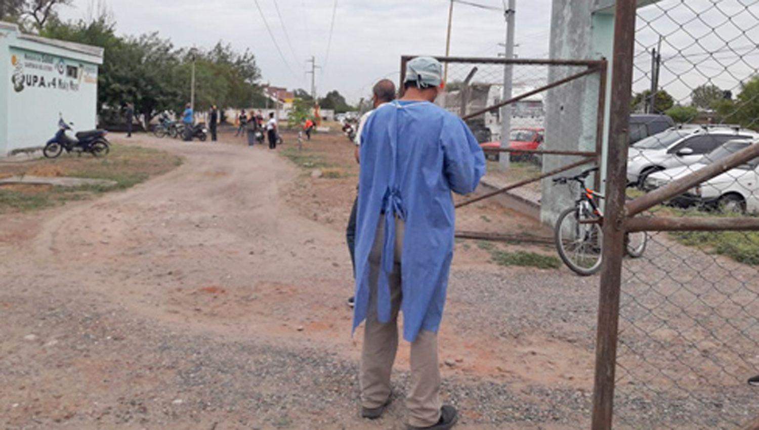 El hisopado se realiza en diferentes centros de salud