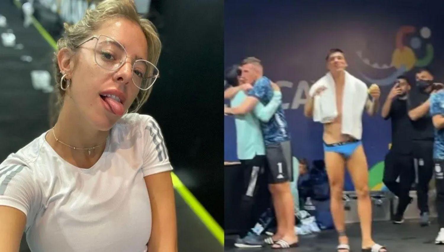 Nati Jota publicoacute una foto del ldquoTucurdquo Correa en ropa interior para ldquodescomprimirrdquo y las redes estallaron