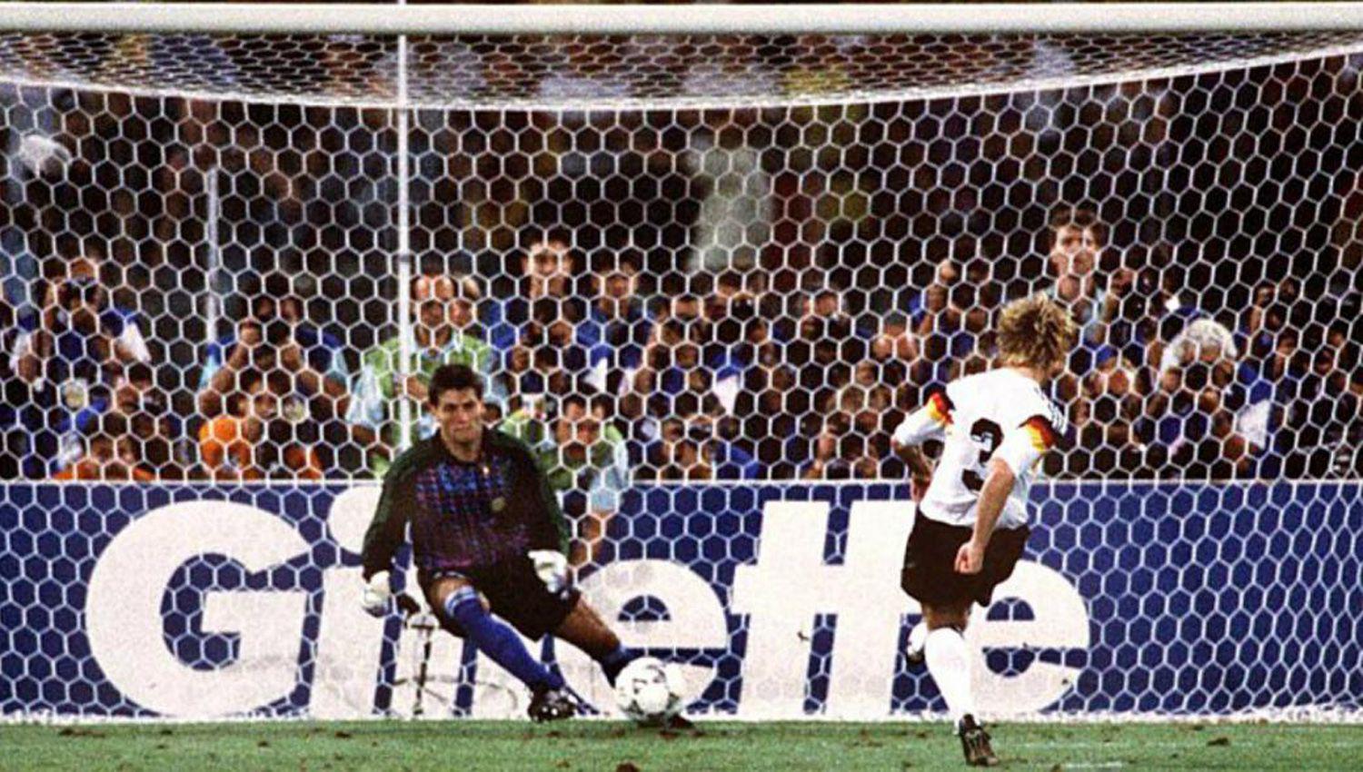 Italia 90- a 31 antildeos Andreas Brehme se reencontroacute con Sergio Goycochea
