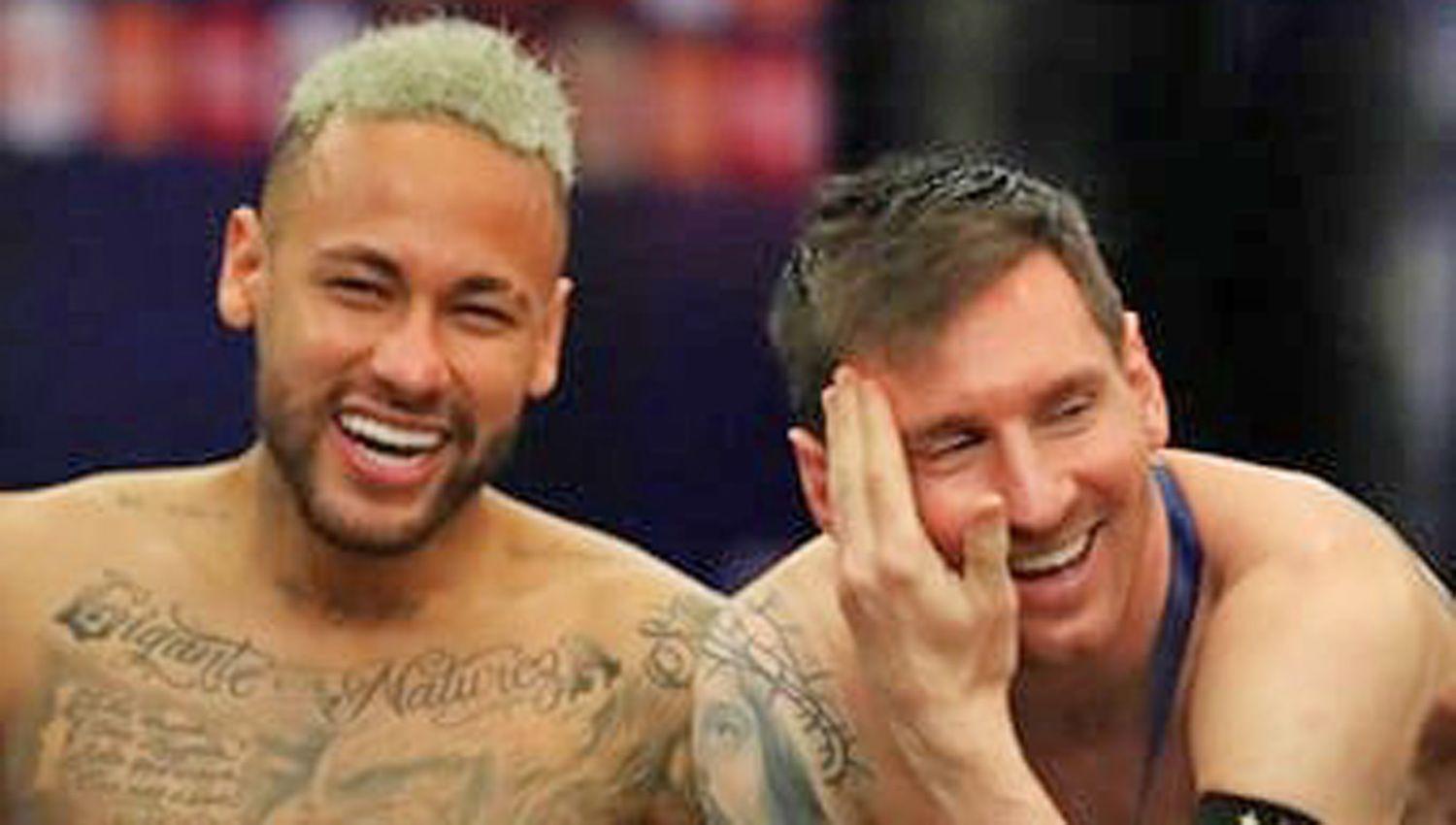 Paredes reveloacute el diaacutelogo entre Messi y Neymar en el Maracanaacute