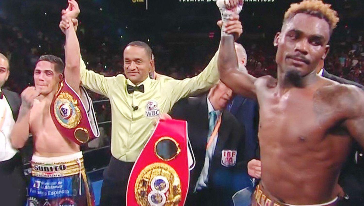 Castaño hizo una de sus mejores peleas en Estados Unidos y anoche fue perjudicado claramente por los jurados ante Charlo