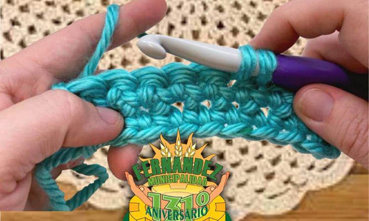 Realizaron dos propuestas virtuales de tejido a crochet y Plaza Saludable