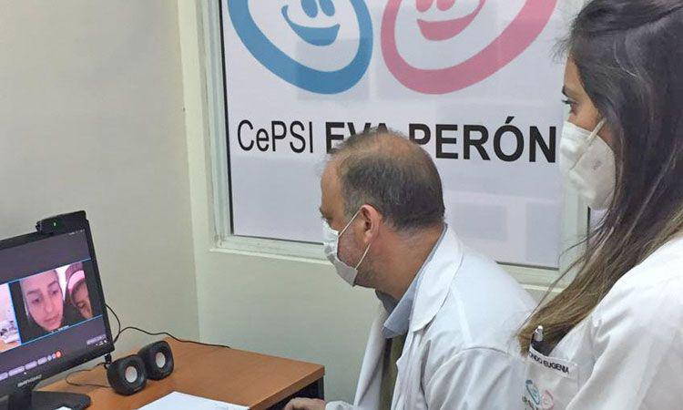 Meacutedicos del Cepsi se contactaron con pacientes del interior a traveacutes de Teleconsulta para un seguimiento