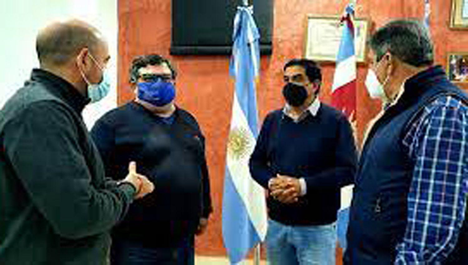 Mirolo se reunioacute con dirigentes del Frente Renovador de Quimiliacute