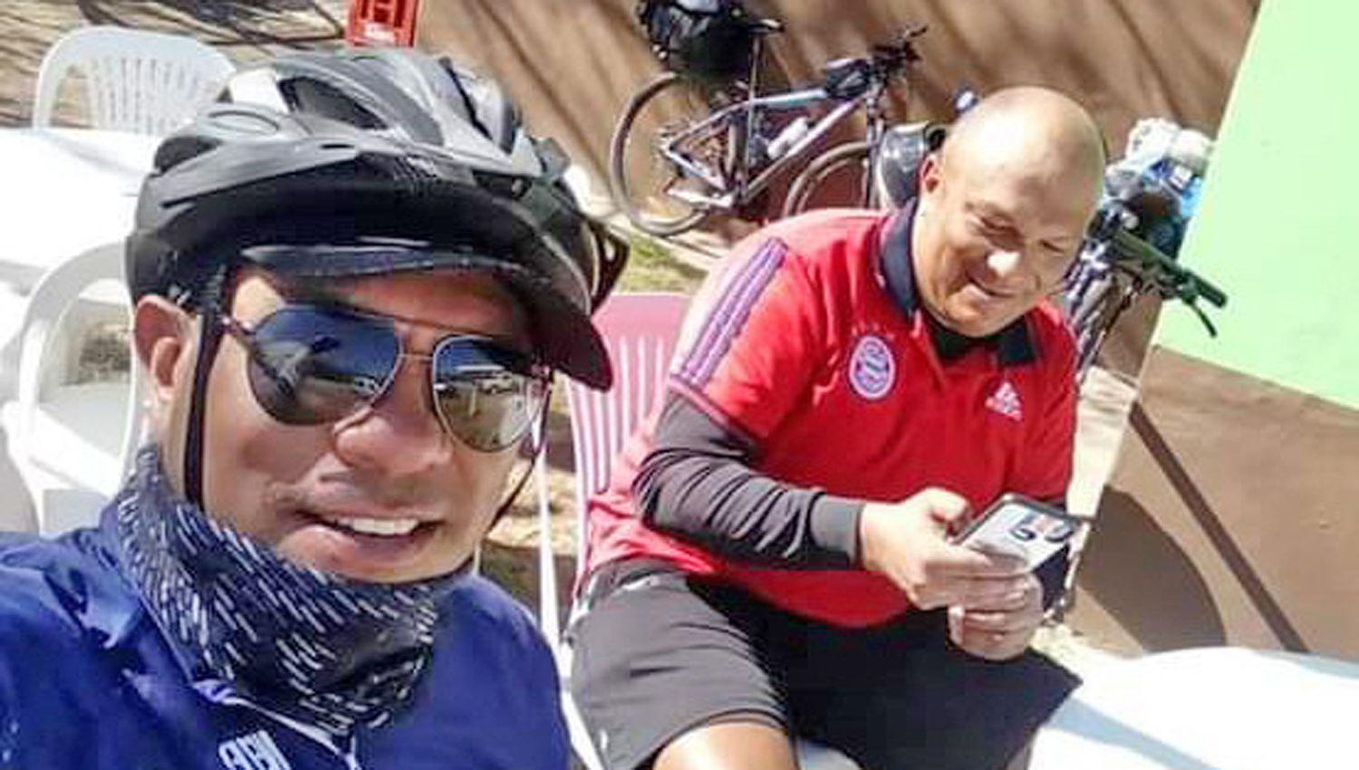 Hermanos antildeatuyeneses recorrieron maacutes de 450 kiloacutemetros en bicicleta