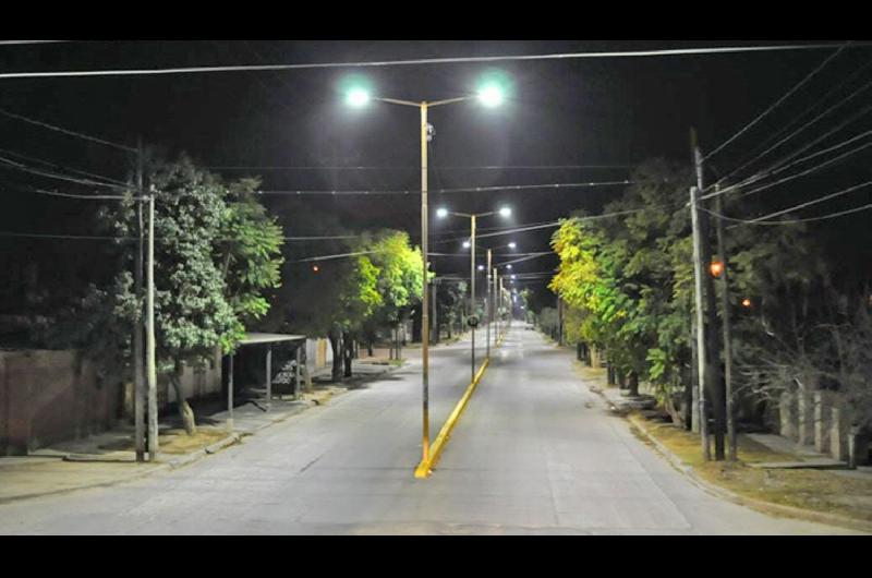 La comuna continuacutea con el Plan de reconversioacuten lumiacutenica LED en diferentes sectores de la ciudad
