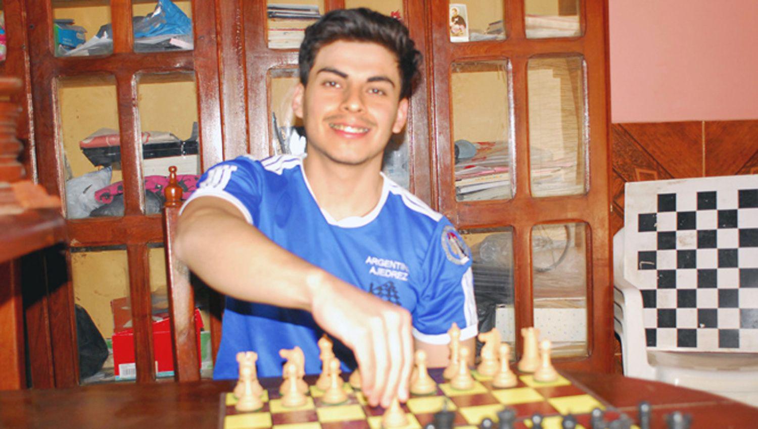 Nacho Prado quiere hacer historia en el ajedrez santiaguentildeo