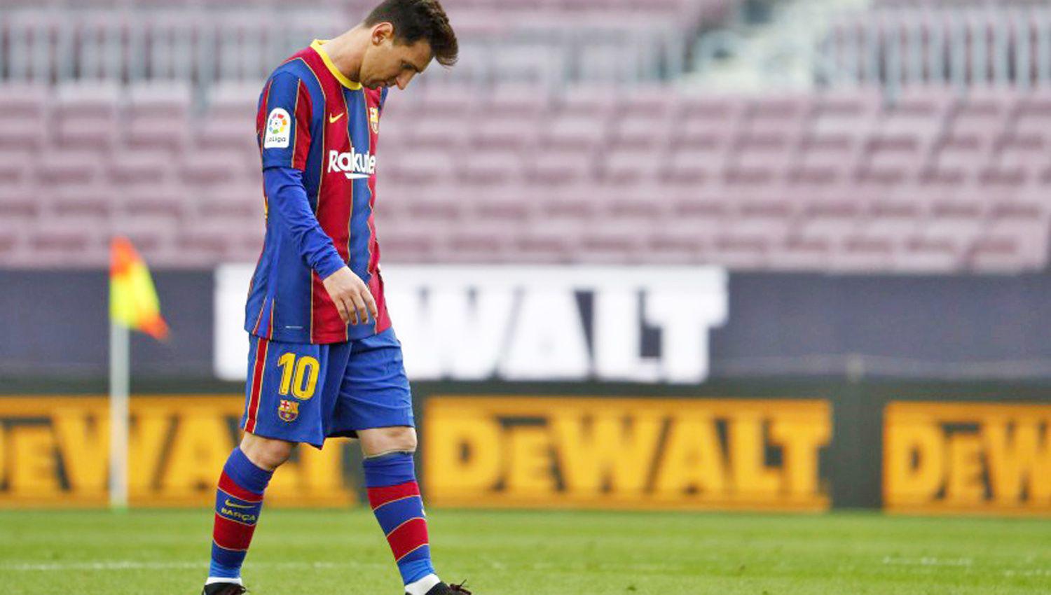 Messi vistió por �ltima vez la camiseta del Barcelona el 16 de mayo de este año y fue con derrota ante Celta por LaLiga Lio marcó el gol en el 2 a 1